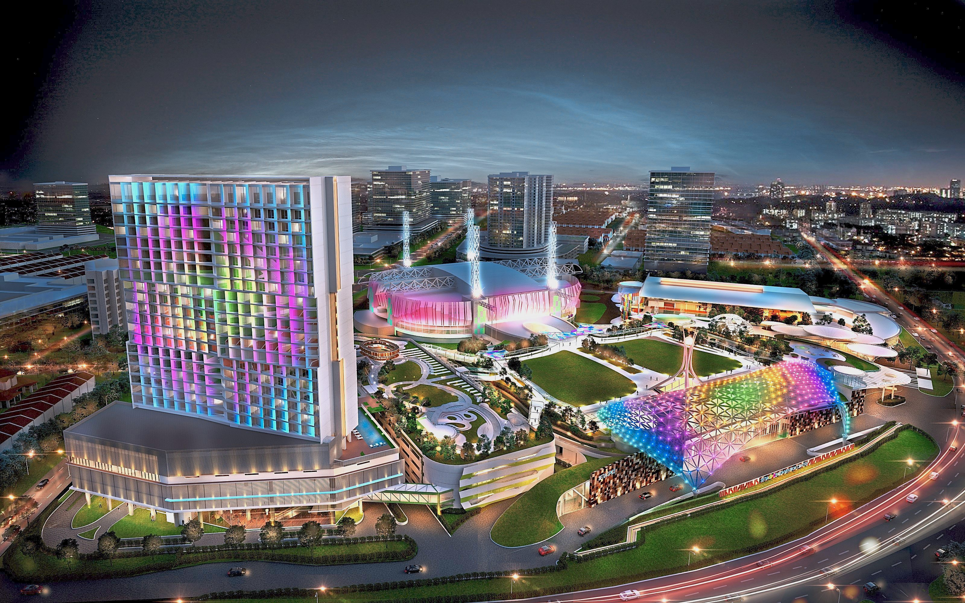 Setia SPICE Convention Centre Exterior