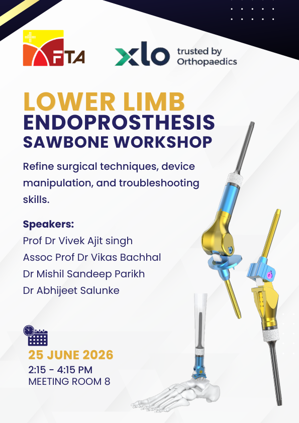 Lower Limb Endoprosthesis Sawbone Workshop